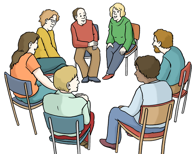 gespraechsrunde Gesprächsrunde