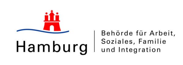 Logo: Freie und Hansestadt Hamburg, Behörde für Arbeit, Soziales, Familie und Integration