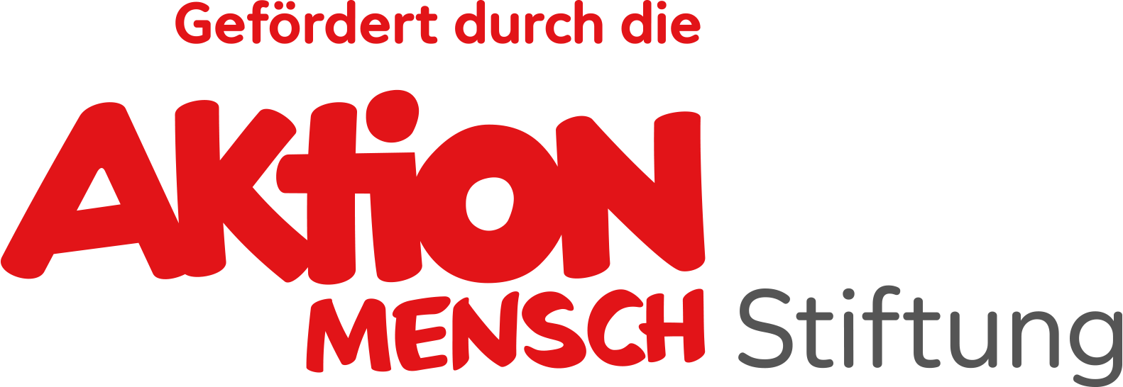 Logo: Gefördert durch die Aktion Mensch Stiftung